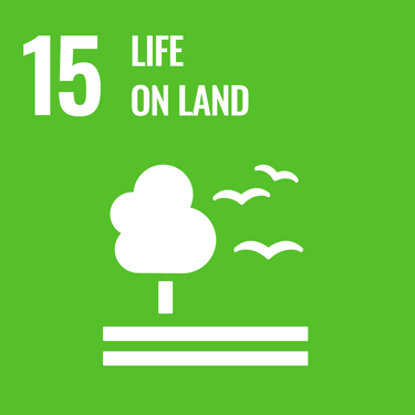 SDG ICON. Goal 15: Life on land
